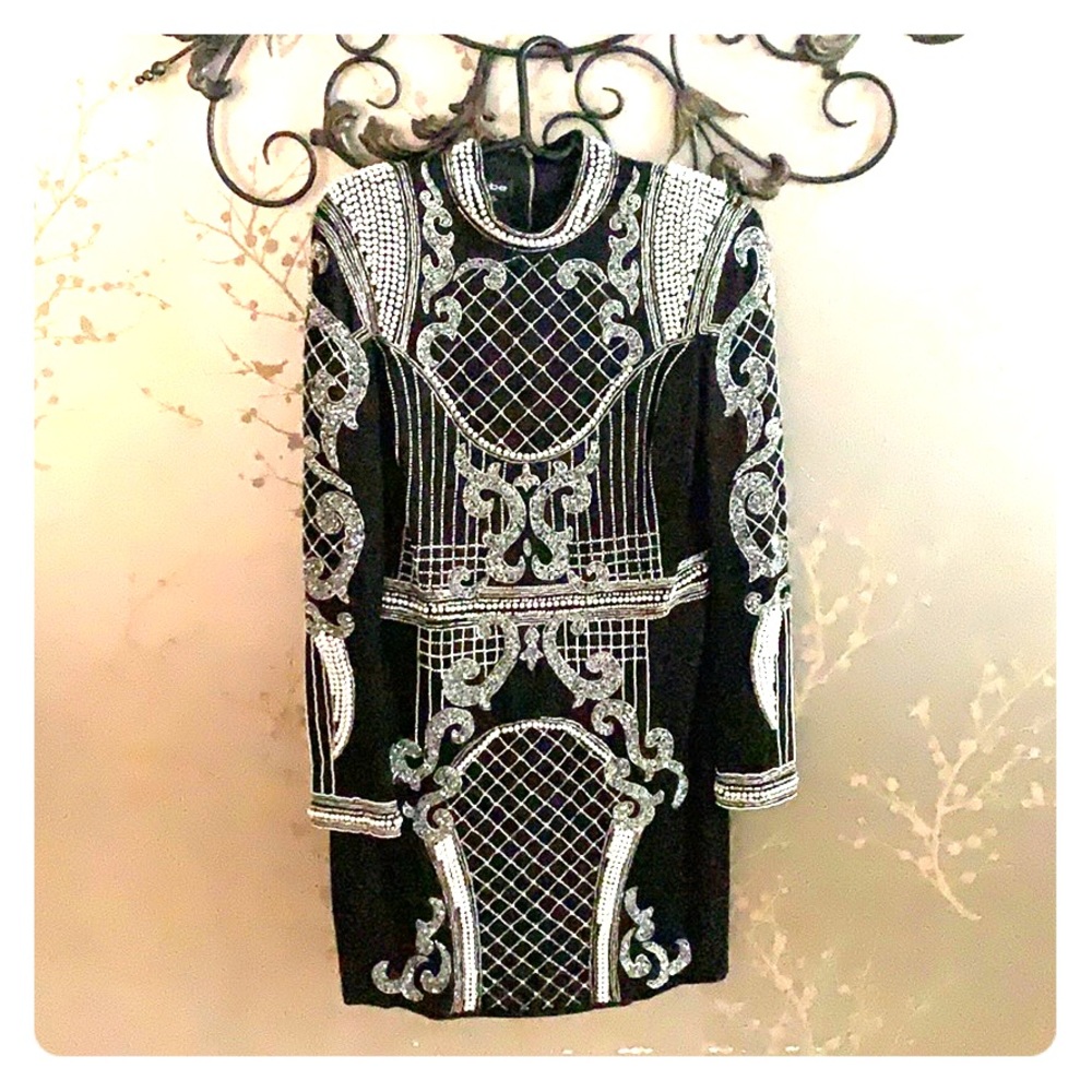 Beautiful glamorous dress with Pearls